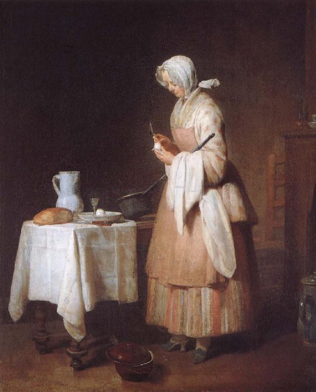 Jean Baptiste Simeon Chardin Barnjungfrun